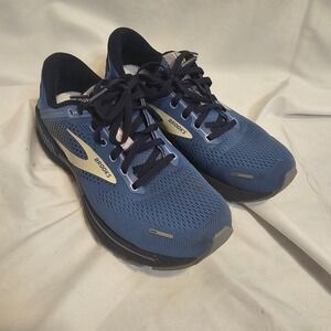 Brooks Adrenaline GTS 22 Womens Blue Navy Running Shoes 1203531B467 Size 10